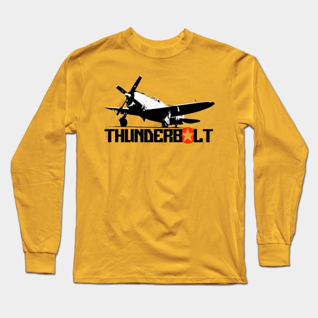 P47 Thunderbolt Long Sleeve T-Shirt by Siegeworks